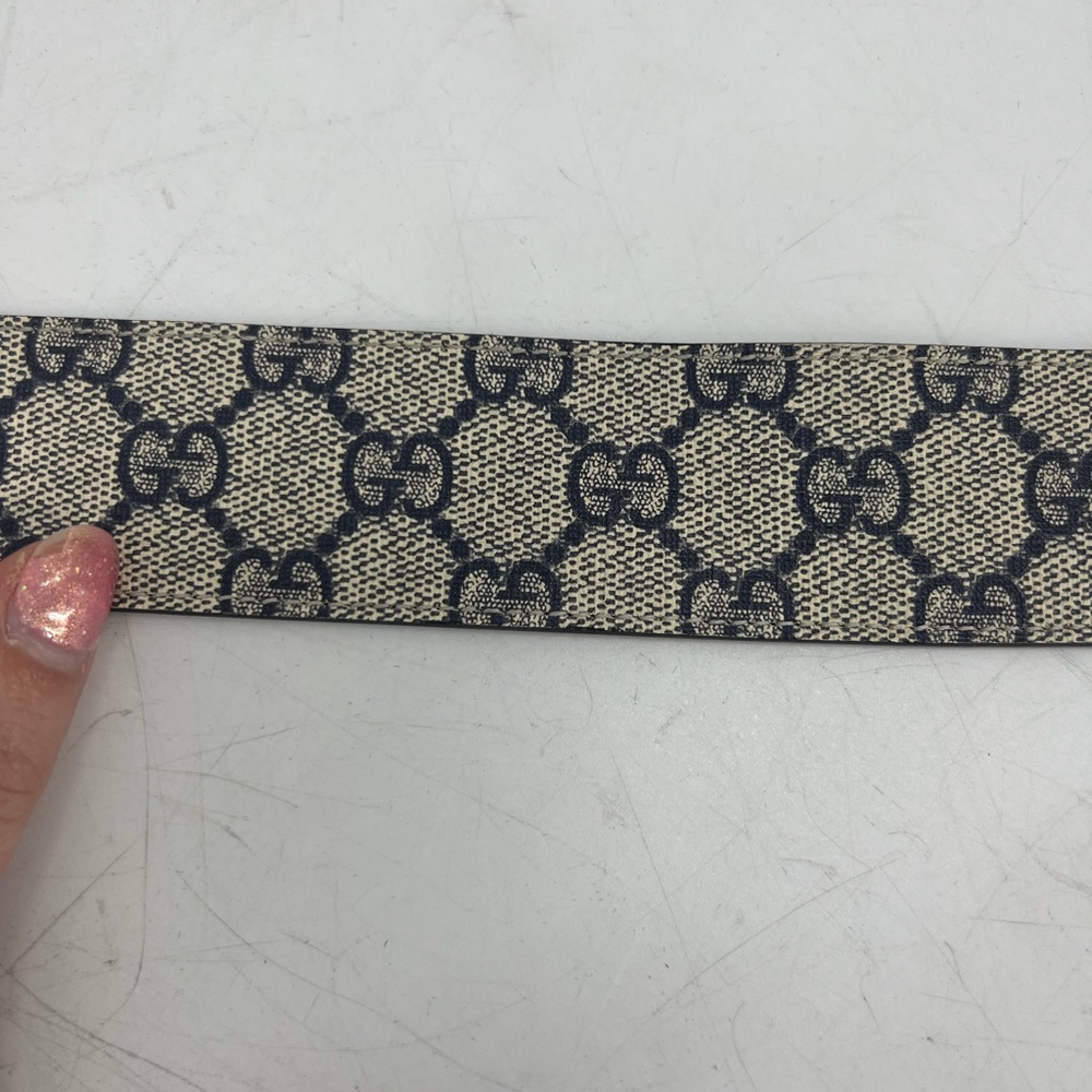 Gucci monogram GG buckle belt - Picture 5 of 13